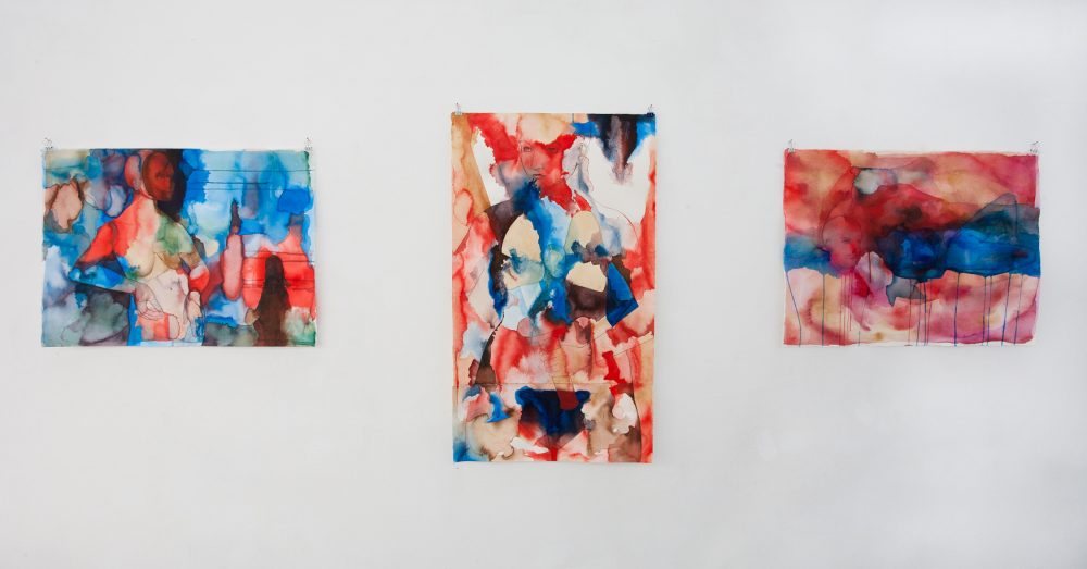 Ellen Hausner Painter Oxford Installation shot from The Inside is the Outside, 2014