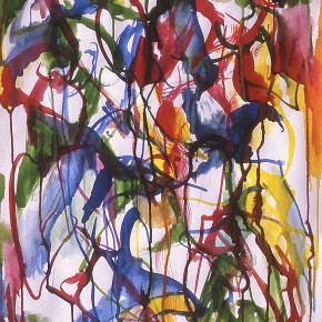 Ellen Hausner painter Untitled (Art Student's League series) (ink on paper), 1999